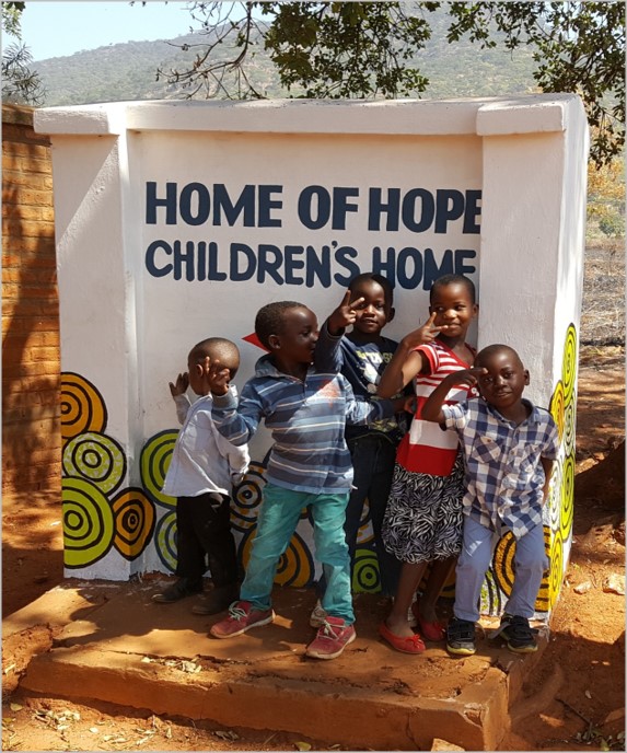 Children celebrating together